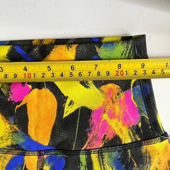 NWT Lululemon Wunder Train High Rise Short 6" Undertone Black Yellow Size 0 #404 - Picture 2 of 9